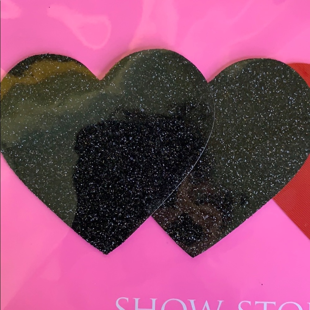❗️SOLD❗️NWT- VICTORIA SECRET SPARKLY HEART SHOW STOPPERS - Picture 3 of 4